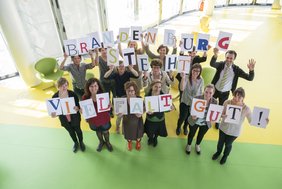 Das IQ Netzwerk Brandenburg mit einer Botschaft zum Diversity-Tag